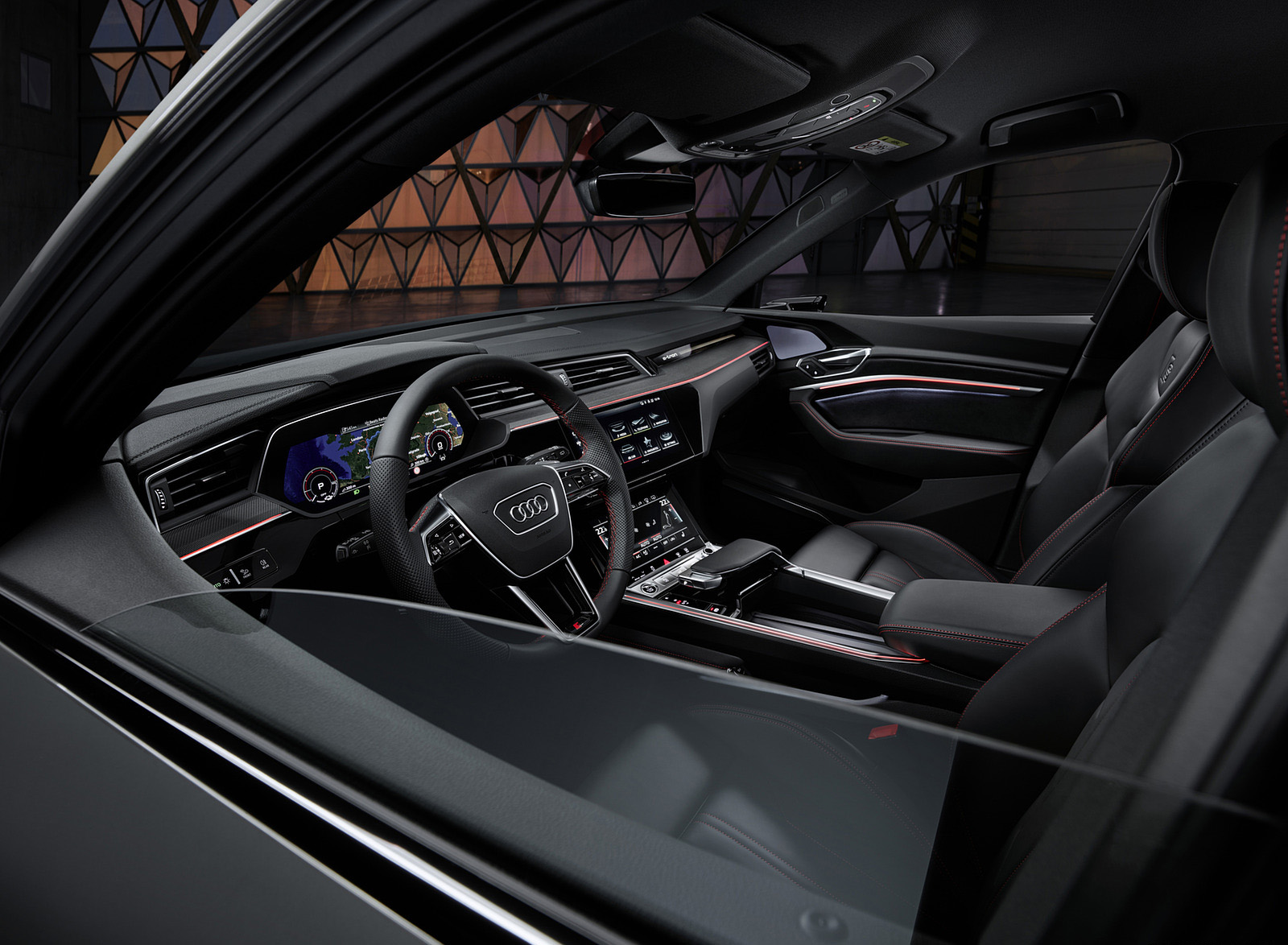 2024 Audi Q8 e-tron quattro Interior Wallpapers #46 of 92