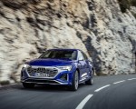 2024 Audi SQ8 Sportback e-tron quattro (Color: Ultra Blue Metallic) Front Wallpapers 150x120