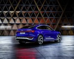 2024 Audi SQ8 Sportback e-tron quattro (Color: Ultra Blue Metallic) Rear Three-Quarter Wallpapers 150x120