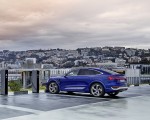 2024 Audi SQ8 Sportback e-tron quattro (Color: Ultra Blue Metallic) Rear Three-Quarter Wallpapers 150x120