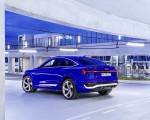 2024 Audi SQ8 Sportback e-tron quattro (Color: Ultra Blue Metallic) Rear Three-Quarter Wallpapers 150x120