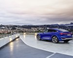 2024 Audi SQ8 Sportback e-tron quattro (Color: Ultra Blue Metallic) Rear Three-Quarter Wallpapers 150x120