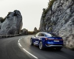 2024 Audi SQ8 Sportback e-tron quattro (Color: Ultra Blue Metallic) Rear Three-Quarter Wallpapers 150x120