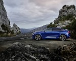 2024 Audi SQ8 Sportback e-tron quattro (Color: Ultra Blue Metallic) Side Wallpapers 150x120