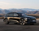 2024 Audi SQ8 e-tron quattro (Color: Mythos Black Metallic) Front Three-Quarter Wallpapers 150x120