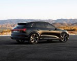 2024 Audi SQ8 e-tron quattro (Color: Mythos Black Metallic) Rear Three-Quarter Wallpapers 150x120