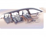 2024 Volvo EX90 7-seater sketch Wallpapers 150x120