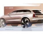 2024 Volvo EX90 Design Sketch Wallpapers 150x120 (58)