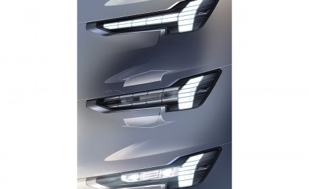 2024 Volvo EX90 Next generation Thor Hammer headlight Wallpapers 450x275 (53)