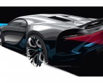 2022 Bugatti Chiron Profilée Design Sketch Wallpapers 150x120