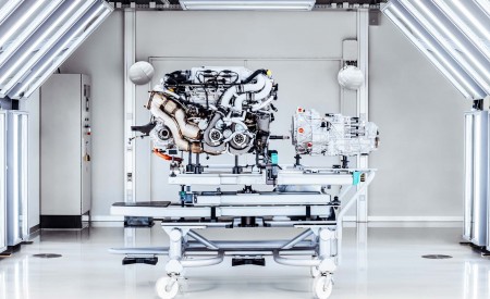 2022 Bugatti Chiron Profilée Engine Wallpapers 450x275 (52)