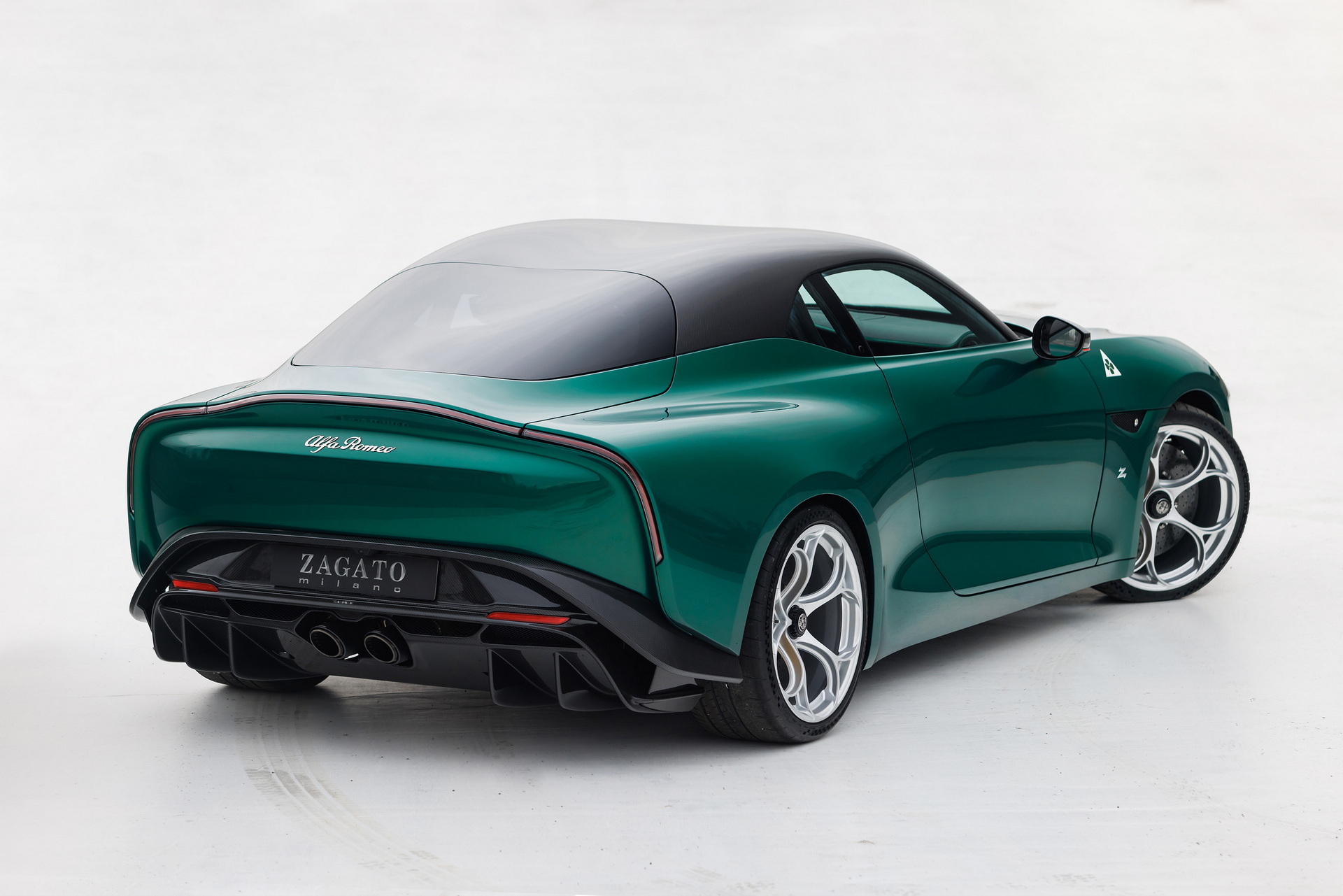 2023 Alfa Romeo Giulia SWB Zagato Rear Three-Quarter Wallpapers #9 of 19