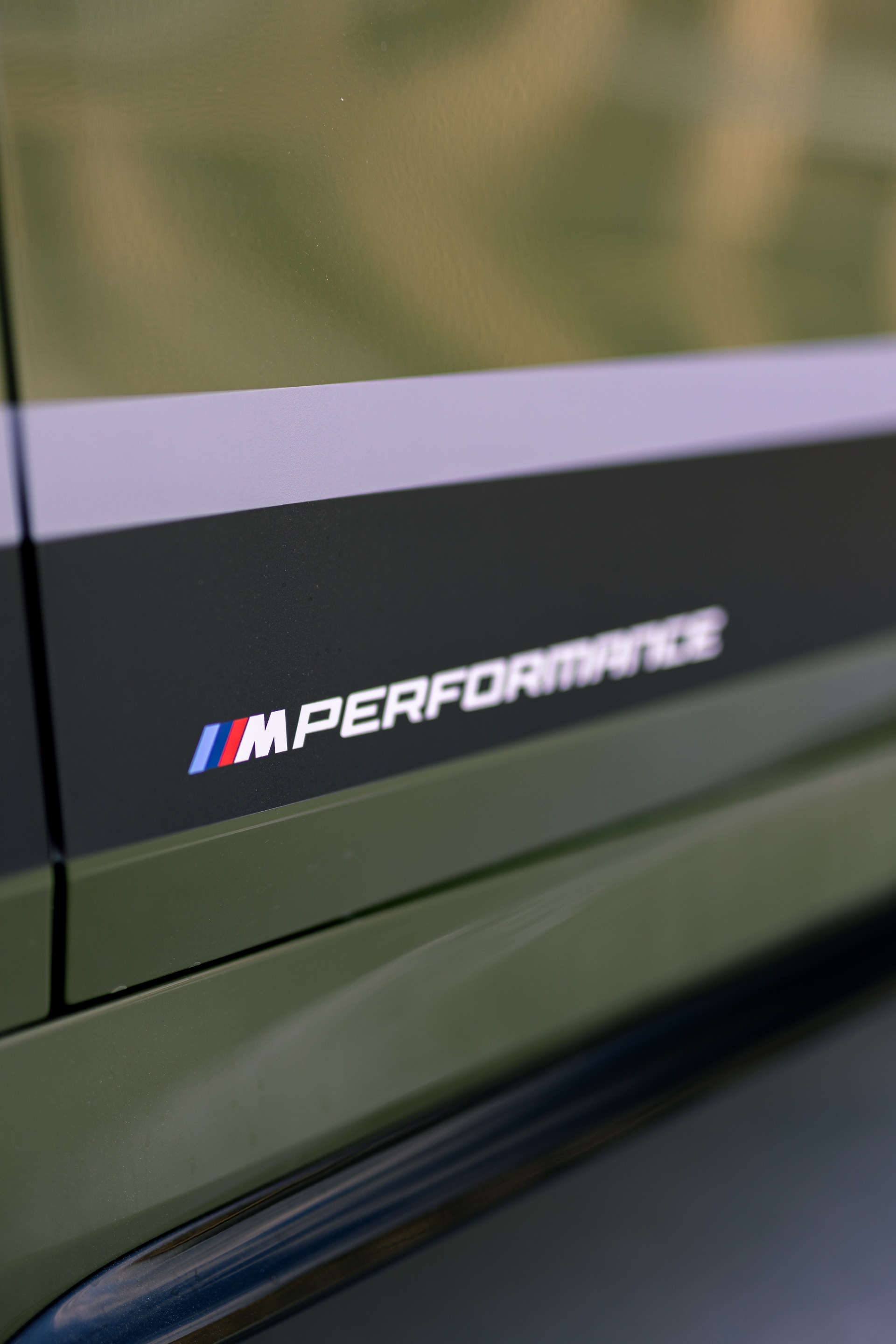 2023 BMW M135i xDrive M Performance Parts (Color: Urban Green) Badge Wallpapers #15 of 29