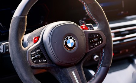 2023 BMW M3 Touring M Performance Parts Interior Steering Wheel Wallpapers 450x275 (33)