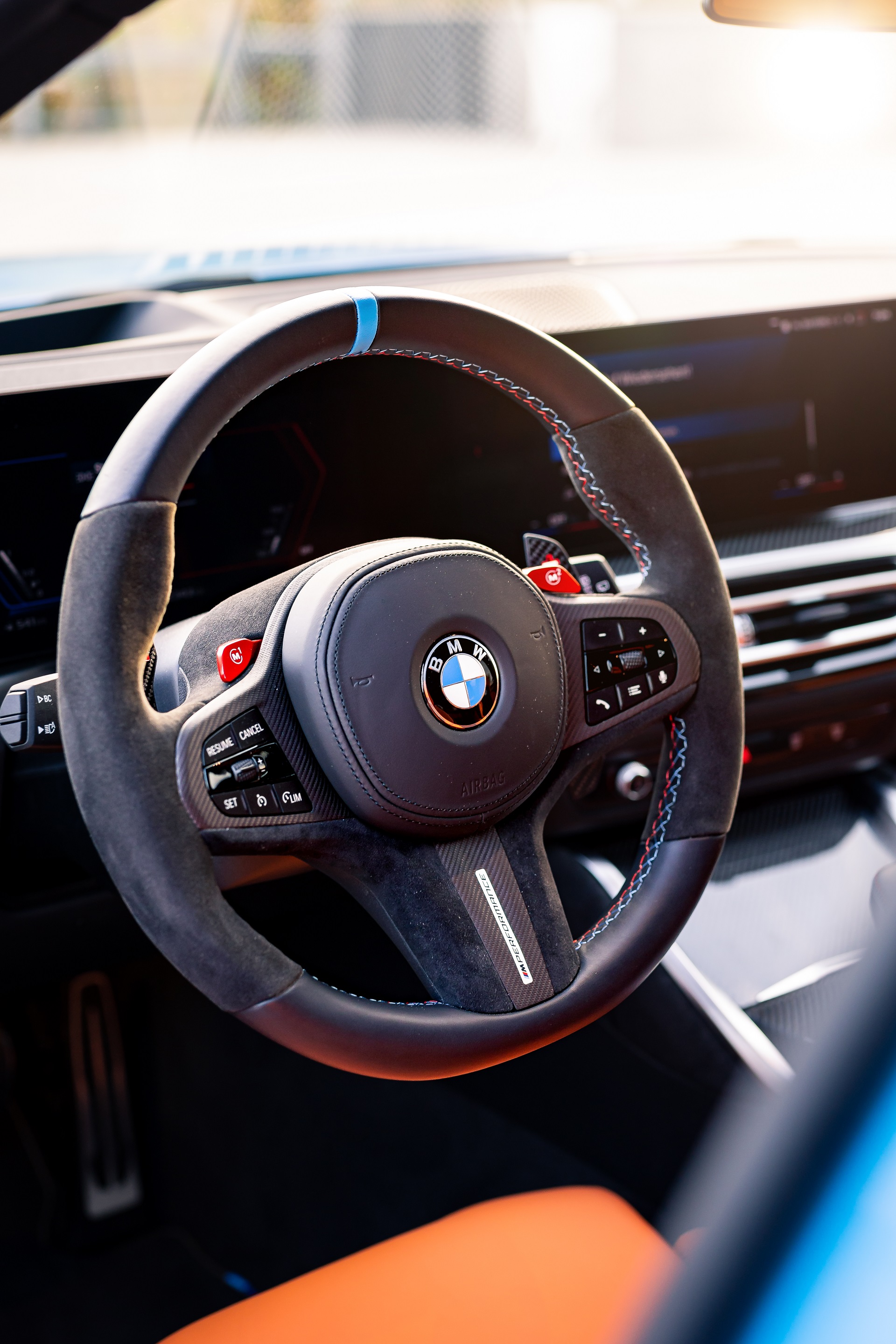 2023 BMW M3 Touring M Performance Parts Interior Steering Wheel Wallpapers #33 of 66