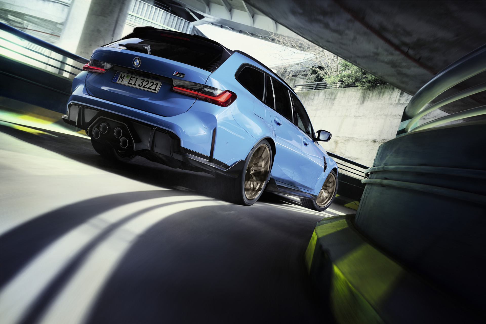 2023 BMW M3 Touring M Performance Parts Rear Three-Quarter Wallpapers #38 of 66