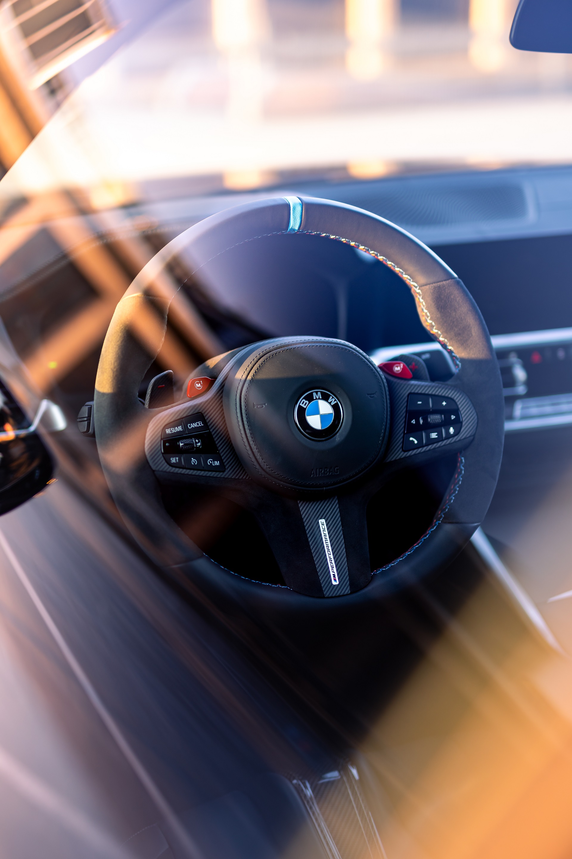 2023 BMW M4 Competition M Performance Parts Interior Steering Wheel Wallpapers #51 of 62