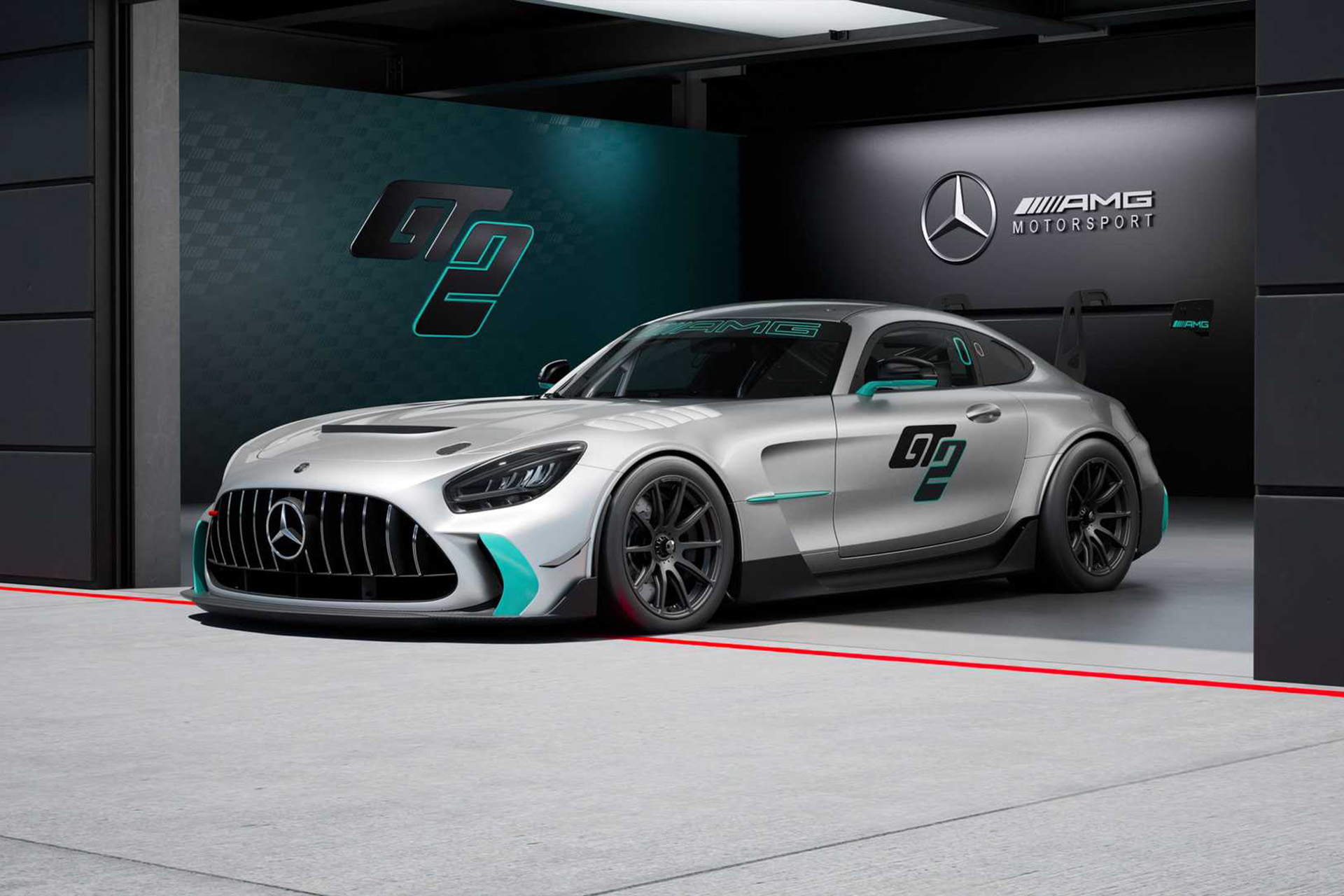 2023 Mercedes-AMG GT2 Front Three-Quarter Wallpapers (1). Download Wallpaper