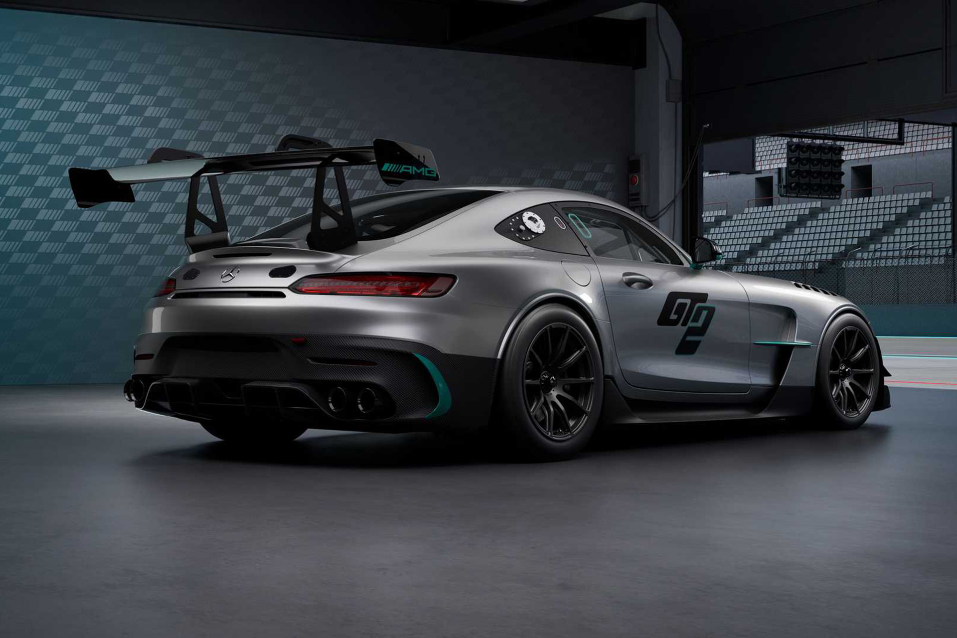 2023 Mercedes-AMG GT2 Rear Three-Quarter Wallpapers (3)