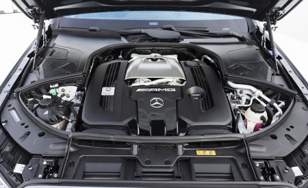 2023 Mercedes-AMG S 63 E PERFORMANCE (Color: MANUFAKTUR Selenite Grey Magno) Engine Wallpapers 450x275 (49)