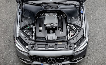 2023 Mercedes-AMG S 63 E PERFORMANCE (Color: MANUFAKTUR Selenite Grey Magno) Engine Wallpapers 450x275 (47)