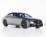 2023 Mercedes-AMG S 63 E PERFORMANCE (Color: MANUFAKTUR Selenite Grey Magno) Front Three-Quarter Wallpapers 150x120 (78)