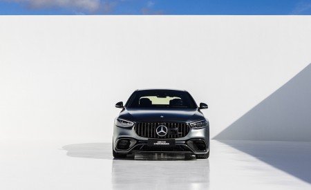 2023 Mercedes-AMG S 63 E PERFORMANCE (Color: MANUFAKTUR Selenite Grey Magno) Front Wallpapers 450x275 (67)