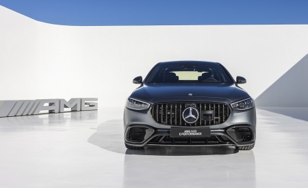 2023 Mercedes-AMG S 63 E PERFORMANCE (Color: MANUFAKTUR Selenite Grey Magno) Front Wallpapers 450x275 (69)