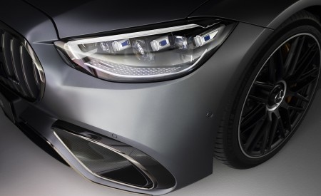 2023 Mercedes-AMG S 63 E PERFORMANCE (Color: MANUFAKTUR Selenite Grey Magno) Headlight Wallpapers 450x275 (148)