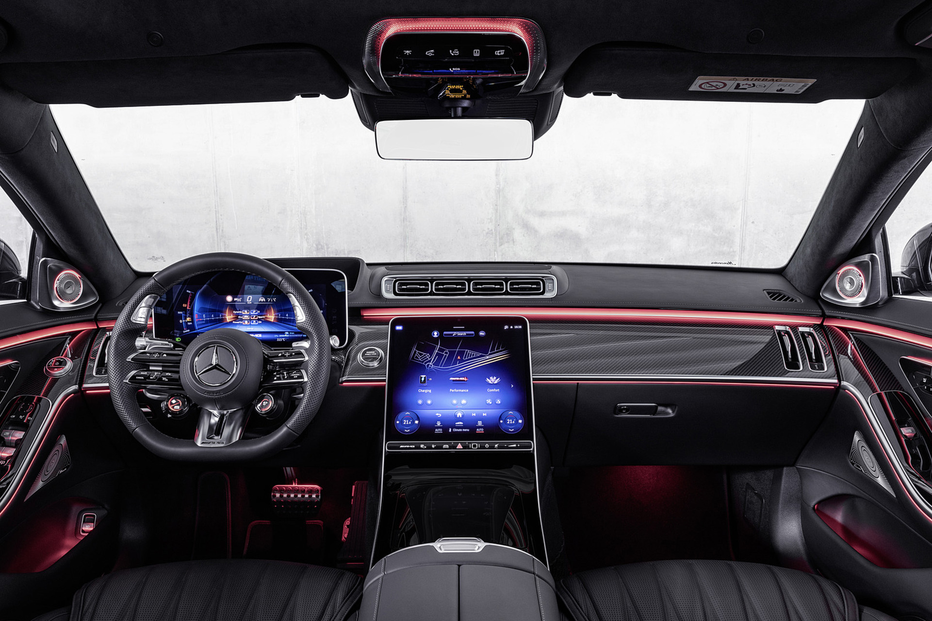 2023 Mercedes-AMG S 63 E PERFORMANCE Interior Cockpit Wallpapers #52 of 161