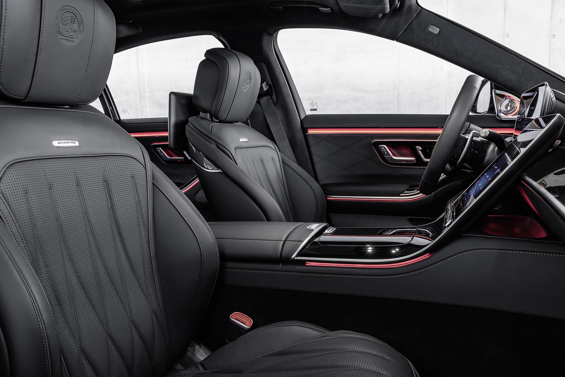 2023 Mercedes-AMG S 63 E PERFORMANCE Interior Front Seats Wallpapers #60 of 161