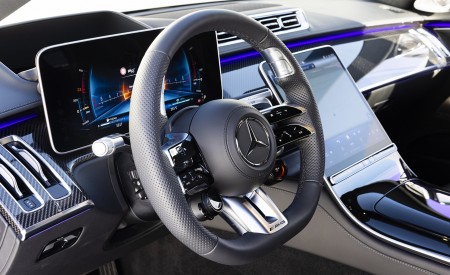 2023 Mercedes-AMG S 63 E PERFORMANCE Interior Steering Wheel Wallpapers 450x275 (109)