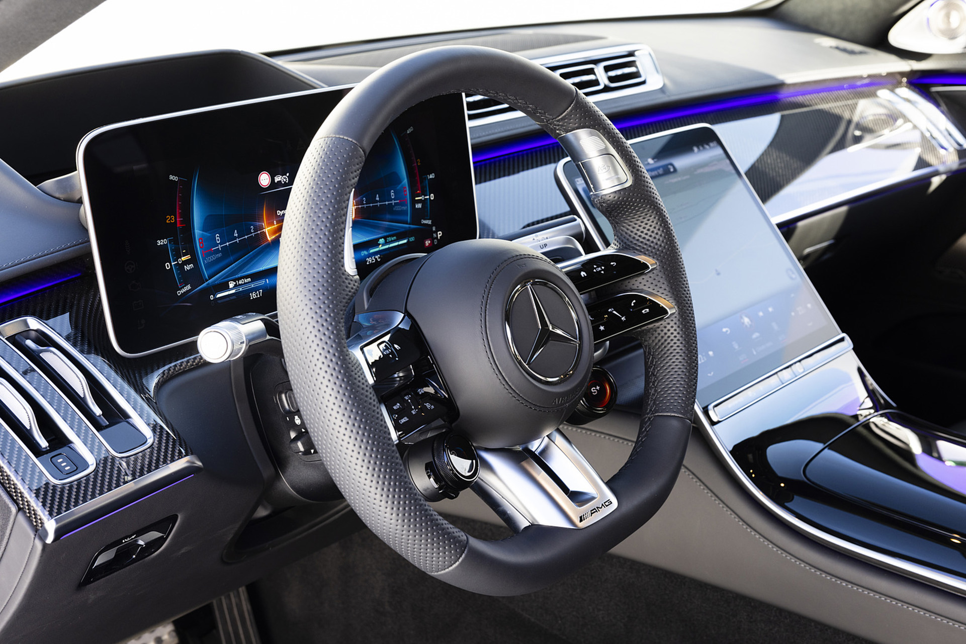 2023 Mercedes-AMG S 63 E PERFORMANCE Interior Steering Wheel Wallpapers #109 of 161