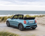 2023 Mini Cooper S Convertible Seaside Edition (Color: Caribbean Aqua) Rear Three-Quarter Wallpapers 150x120