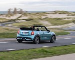 2023 Mini Cooper S Convertible Seaside Edition (Color: Caribbean Aqua) Rear Three-Quarter Wallpapers 150x120