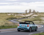 2023 Mini Cooper S Convertible Seaside Edition (Color: Caribbean Aqua) Rear Three-Quarter Wallpapers 150x120