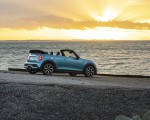 2023 Mini Cooper S Convertible Seaside Edition (Color: Caribbean Aqua) Rear Three-Quarter Wallpapers 150x120