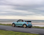 2023 Mini Cooper S Convertible Seaside Edition (Color: Caribbean Aqua) Rear Three-Quarter Wallpapers 150x120