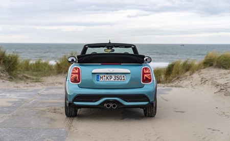 2023 Mini Cooper S Convertible Seaside Edition (Color: Caribbean Aqua) Rear Wallpapers 450x275 (29)