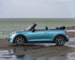 2023 Mini Cooper S Convertible Seaside Edition (Color: Caribbean Aqua) Side Wallpapers 150x120