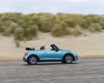 2023 Mini Cooper S Convertible Seaside Edition (Color: Caribbean Aqua) Side Wallpapers 150x120