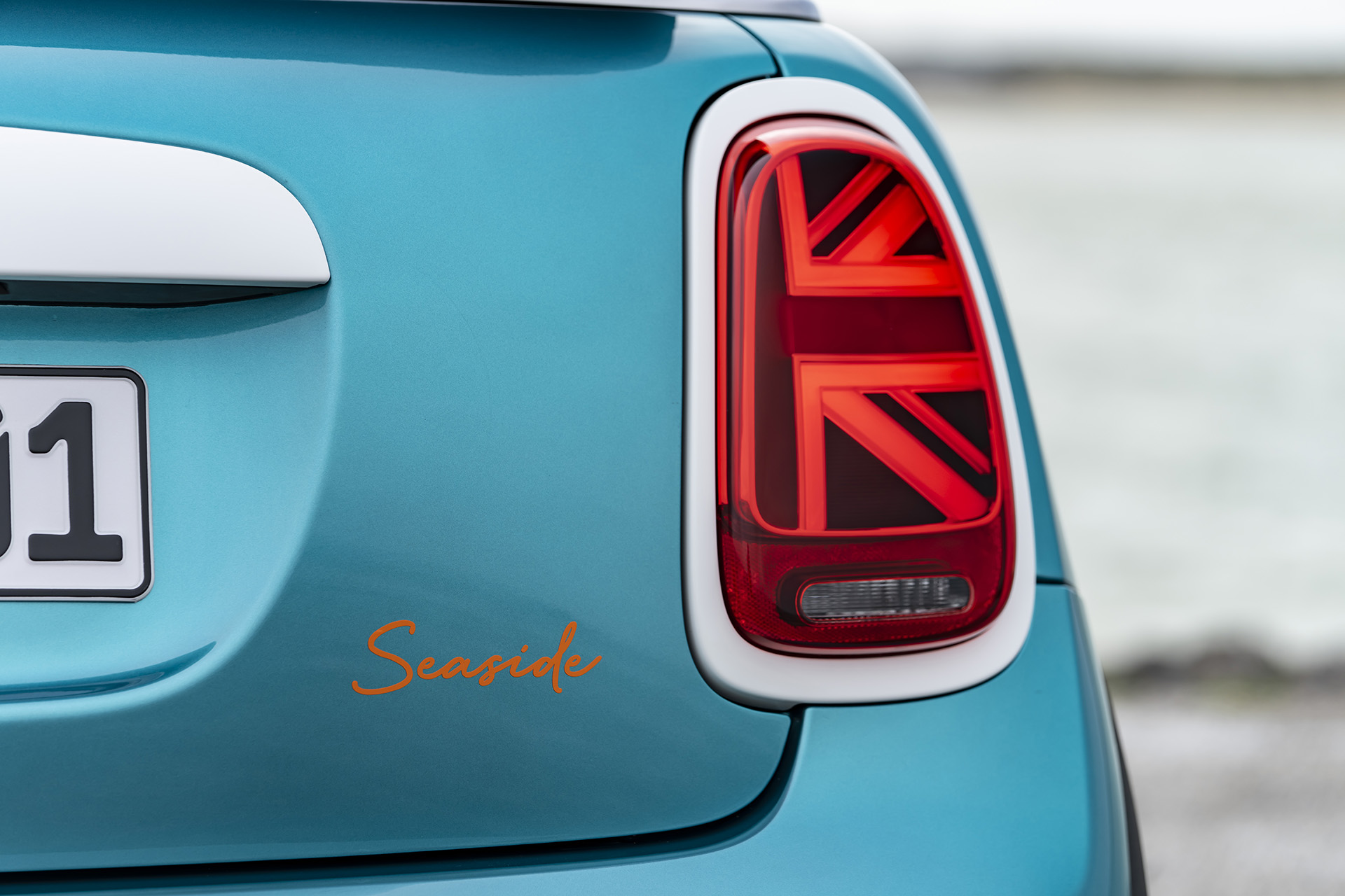 2023 Mini Cooper S Convertible Seaside Edition (Color: Caribbean Aqua) Tail Light Wallpapers #57 of 133