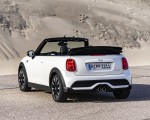 2023 Mini Cooper S Convertible Seaside Edition (Color: Nanuq White) Rear Three-Quarter Wallpapers 150x120