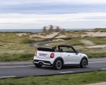 2023 Mini Cooper S Convertible Seaside Edition (Color: Nanuq White) Rear Three-Quarter Wallpapers 150x120