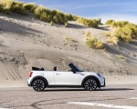 2023 Mini Cooper S Convertible Seaside Edition (Color: Nanuq White) Side Wallpapers 150x120