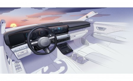 2024 Hyundai Kona Design Sketch Wallpapers 450x275 (18)