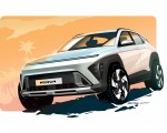 2024 Hyundai Kona Design Sketch Wallpapers 150x120 (15)