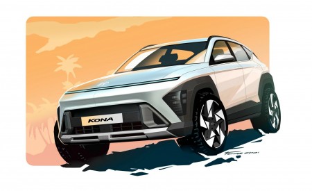 2024 Hyundai Kona Design Sketch Wallpapers 450x275 (15)