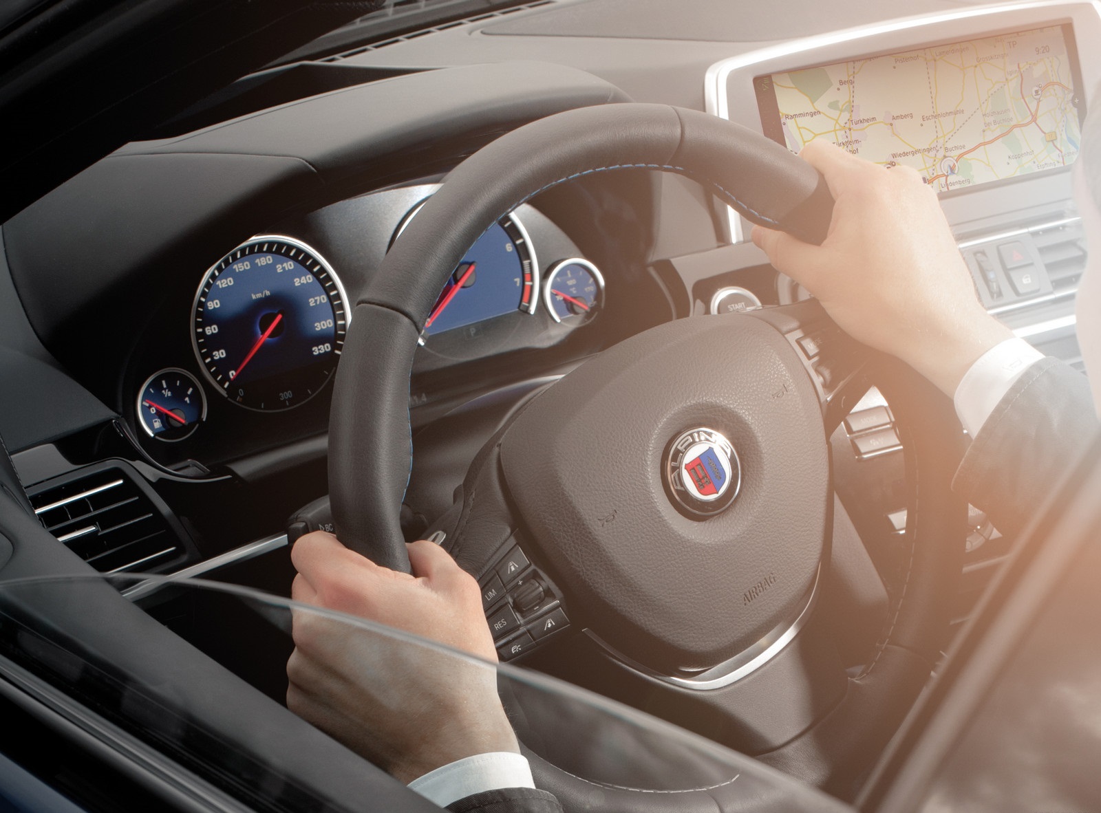 2015 ALPINA B6 Gran Coupe Interior Wallpapers (9)