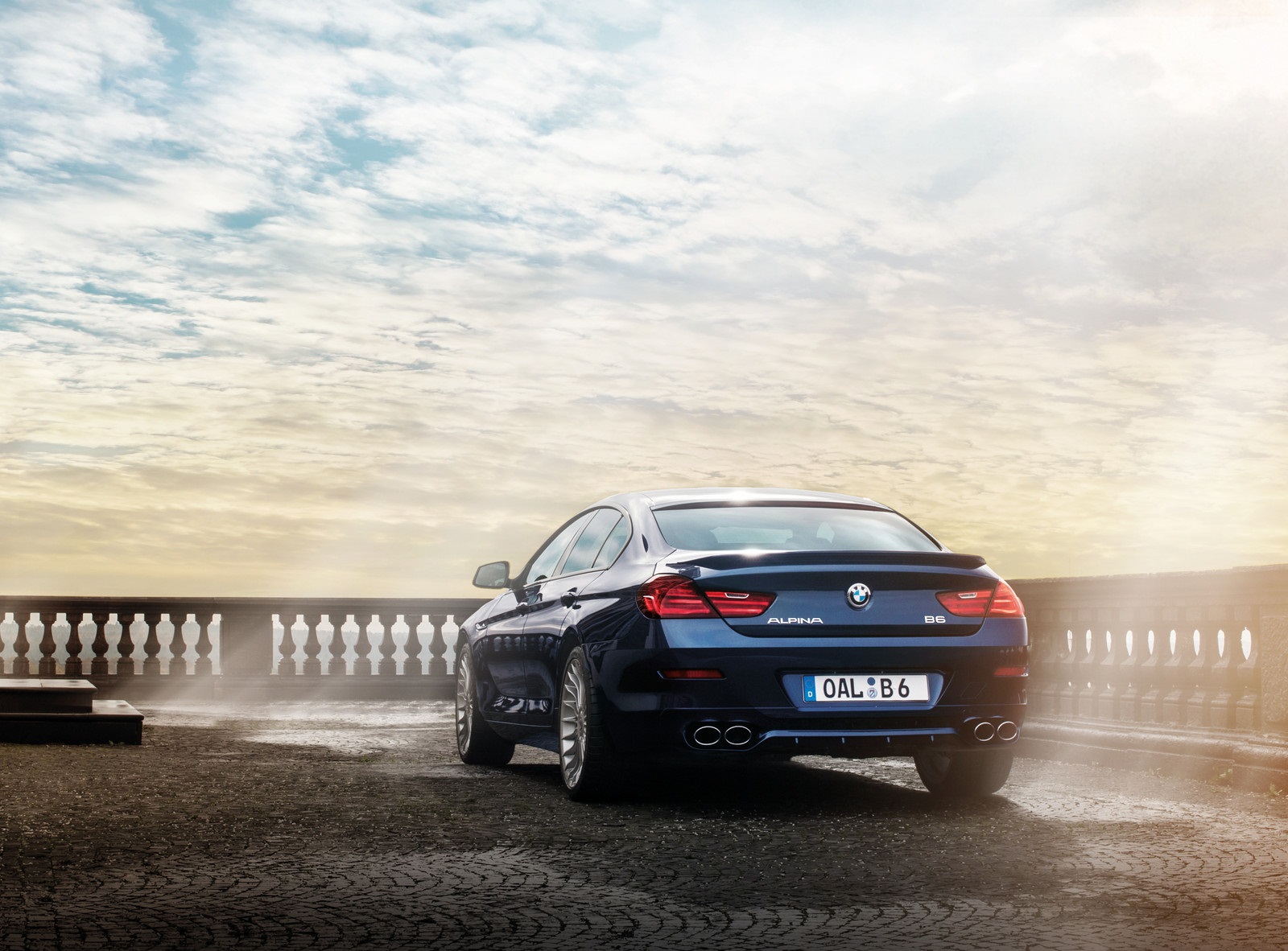 2015 ALPINA B6 Gran Coupe Rear Wallpapers (5)